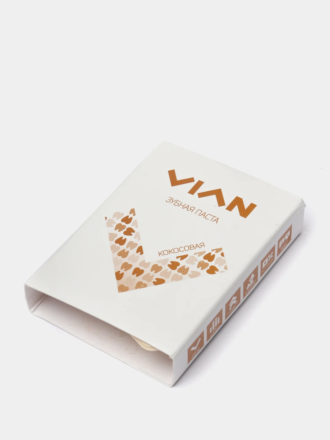 Зубная паста твёрдая VIAN, натуральная, профессиональная, концентрат
