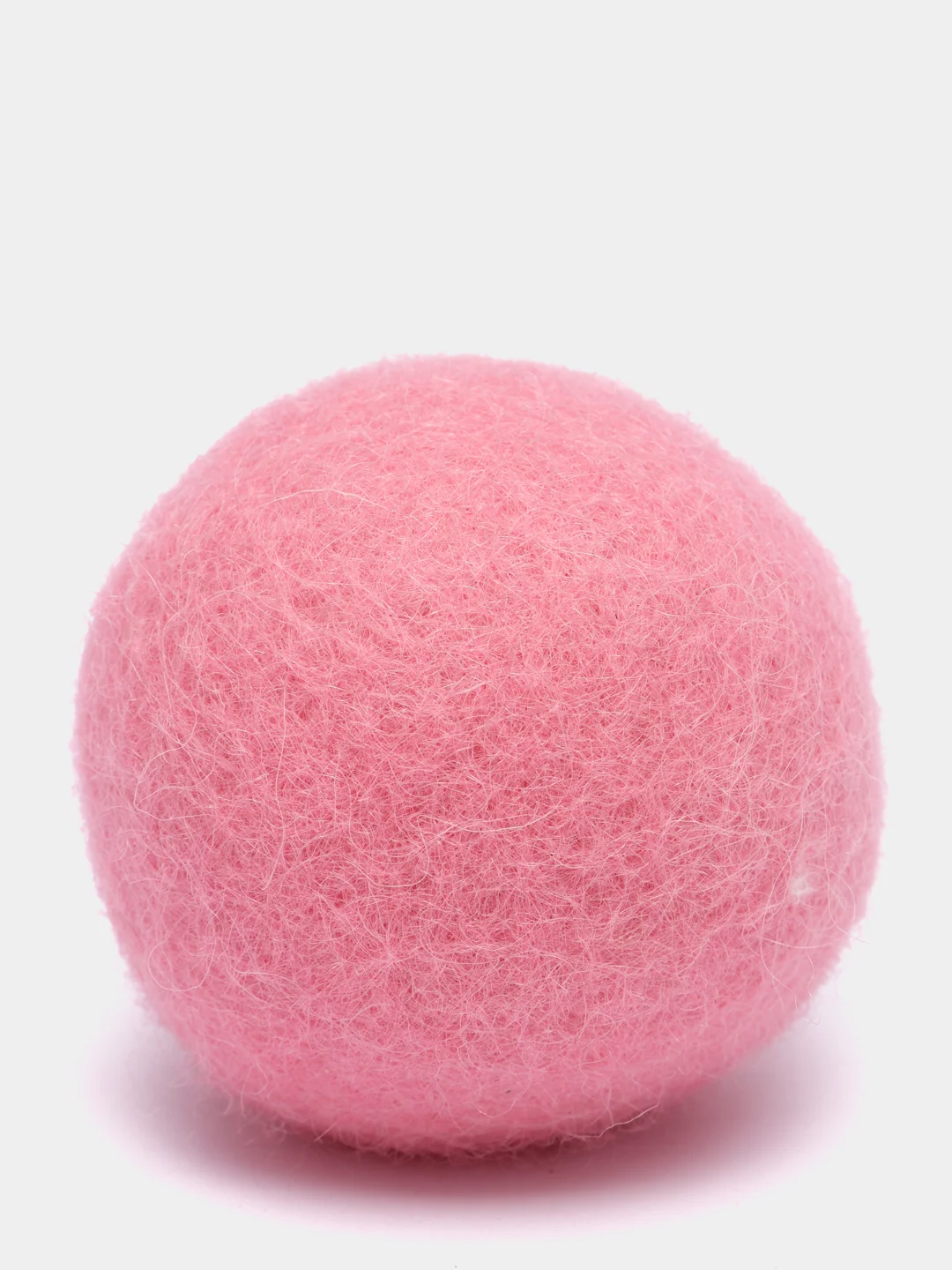 Розовый игрушечный мяч для кошек с мятой