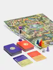 Бордовый настольная игра "Экивоки", разные виды