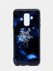 Силиконовый усиленный с рисунком чехол Samsung A6 plus/ СамсунгA6+(Plus)(A605FN)