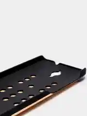 Золотой металлический пластиковый чехол Asus/Асус Zc451 kg.пластик/металл