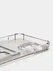 Серый чехол для iPhone XR 11, 12, 13, Pro, Max силикон, карта, с карманом для карт(Картхолдер)