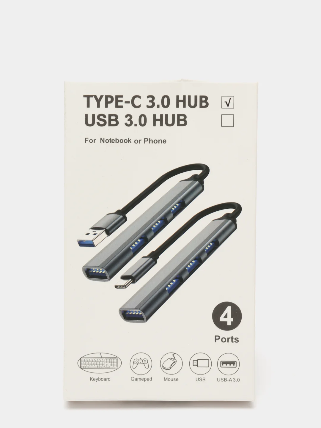 Черный переходник USB Type-C на USB, USB 3.0 Хаб 5 в 1, hdmi 4k Hub 6 в 1 для iMac и Macbook, OTG