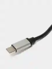 Черный переходник USB Type-C на USB, USB 3.0 Хаб 5 в 1, hdmi 4k Hub 6 в 1 для iMac и Macbook, OTG