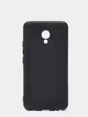 Черный чехол-накладка на Meizu Meilan 5 / M5, матовый силикон
