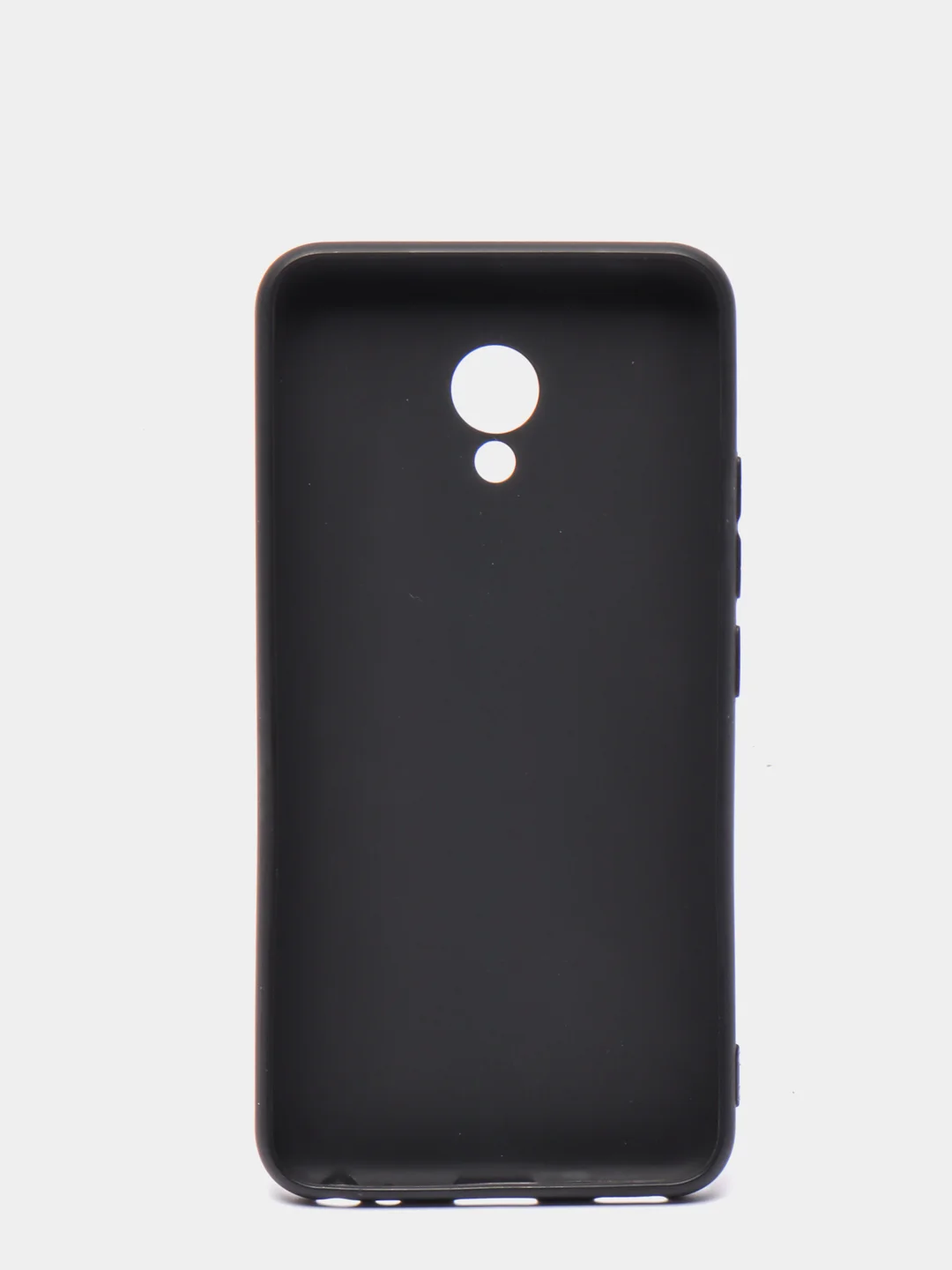 Черный чехол-накладка на Meizu Meilan 5 / M5, матовый силикон
