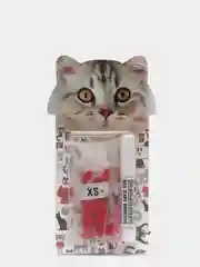 Красный накладные когти-антицарапки для кошек, силиконовые, 20 цветов, 4 размера
