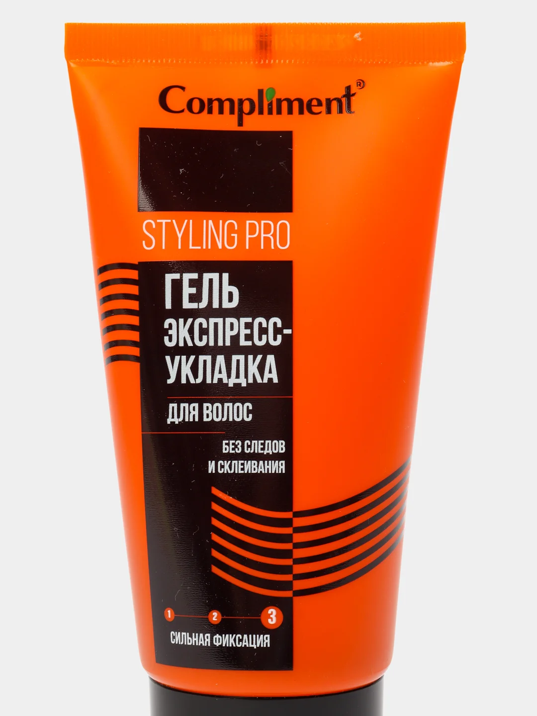 Гель для укладки волос Compliment STYLING PRO сильная фиксация без склеивания, 165 мл