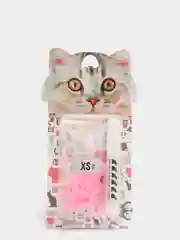 Розовый накладные когти-антицарапки для кошек, силиконовые, 20 цветов, 4 размера