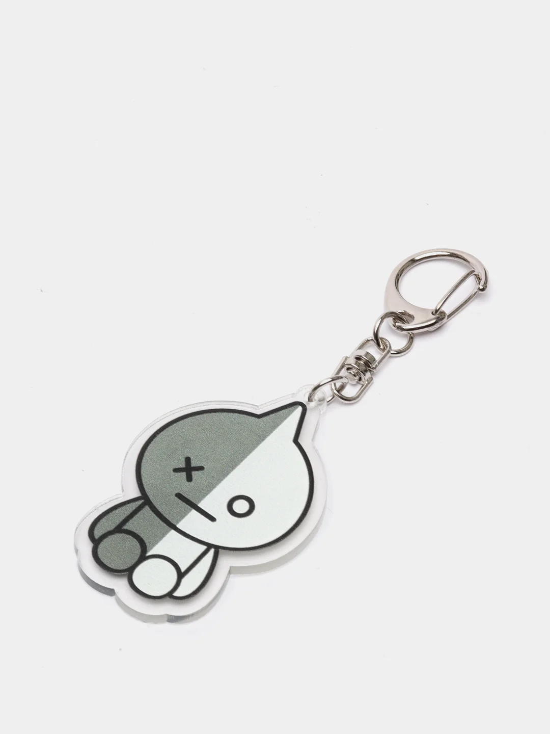Серый брелок акриловый K-POP BT21