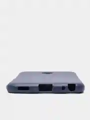 Синий меланж чехол-накладка на Meizu Meilan 5 / M5, матовый силикон