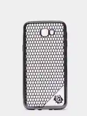 Угольный чехол Samsung J5 Prime, G570, силиконовый с стразами