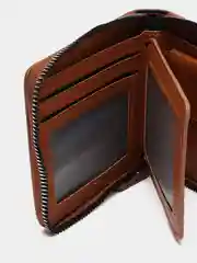 Терракотовый портмоне мужское
