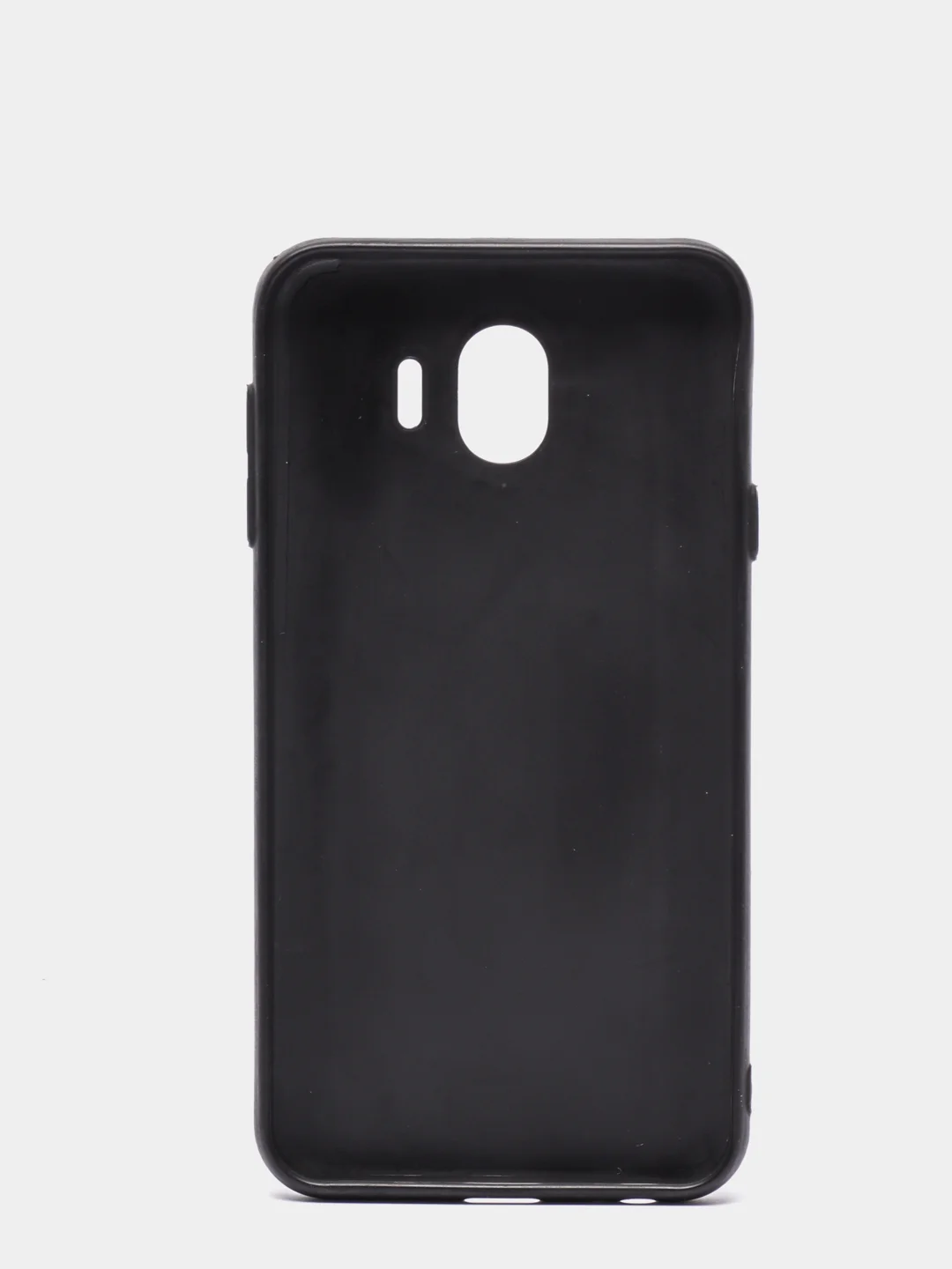 Индиго силиконовый чехол с картхолдером-подставкой Samsung J418, магнитный, экокожа