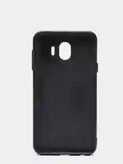 Индиго силиконовый чехол с картхолдером-подставкой Samsung J418, магнитный, экокожа