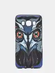 Силиконовый матовый фосфорный с рисунком чехол Samsung J5 16, J510F