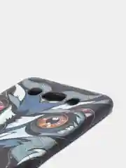 Силиконовый матовый фосфорный с рисунком чехол Samsung J5 16, J510F