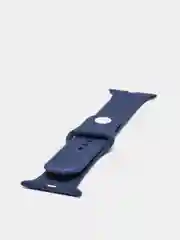 Темно-синий силиконовый ремешок для Apple Watch X22 PRO М36 М16 М26 Х7 38/40/42/44