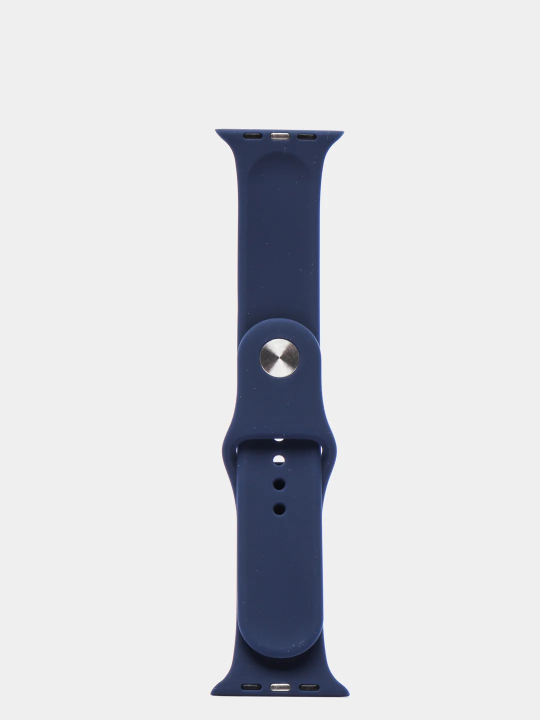 Темно-синий силиконовый ремешок для Apple Watch X22 PRO М36 М16 М26 Х7 38/40/42/44