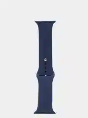 Темно-синий силиконовый ремешок для Apple Watch X22 PRO М36 М16 М26 Х7 38/40/42/44