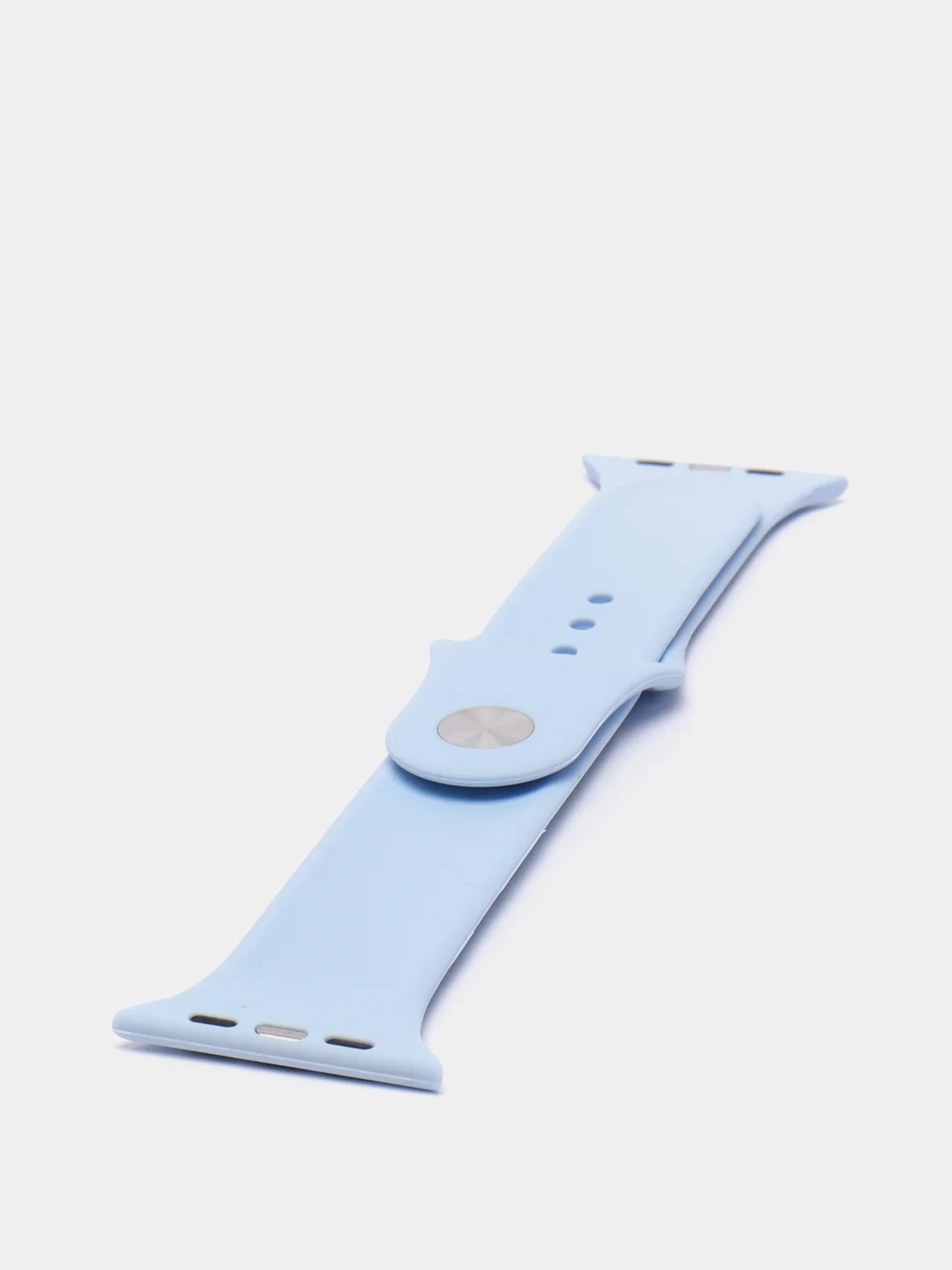 Голубой силиконовый ремешок для Apple Watch X22 PRO М36 М16 М26 Х7 38/40/42/44