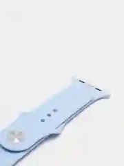 Голубой силиконовый ремешок для Apple Watch X22 PRO М36 М16 М26 Х7 38/40/42/44