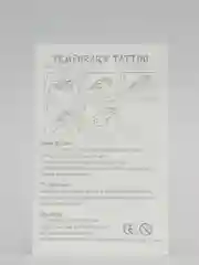 Морской детские татуировки светящиеся / временные татуировки / переводные татуировки для детей