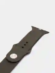 Тёмно-коричневый силиконовый ремешок для Apple Watch X22 PRO М36 М16 М26 Х7 38/40/42/44