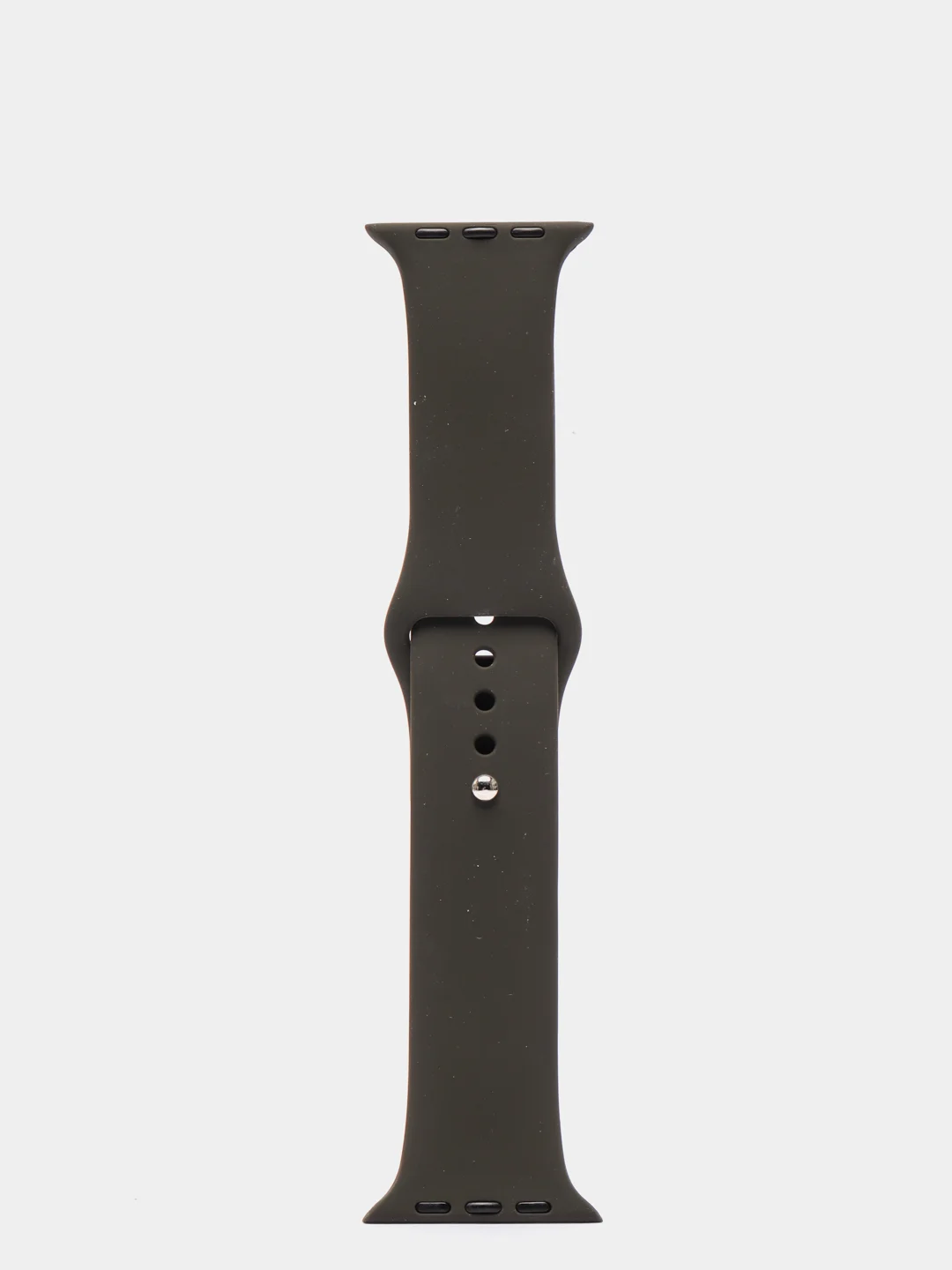 Тёмно-коричневый силиконовый ремешок для Apple Watch X22 PRO М36 М16 М26 Х7 38/40/42/44