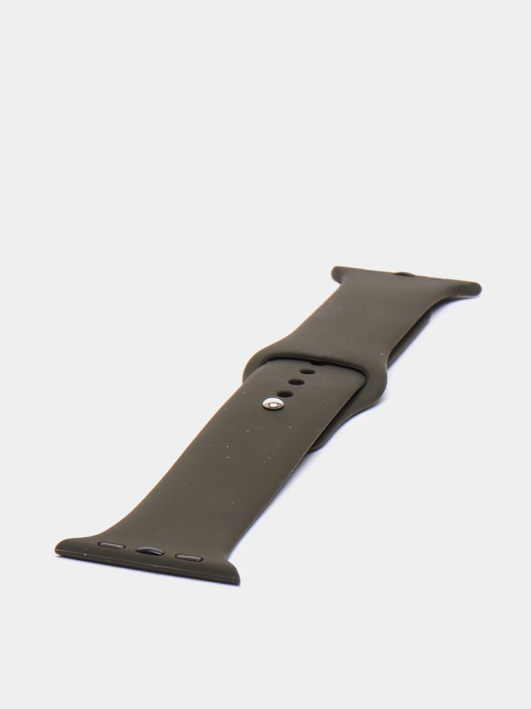 Тёмно-коричневый силиконовый ремешок для Apple Watch X22 PRO М36 М16 М26 Х7 38/40/42/44