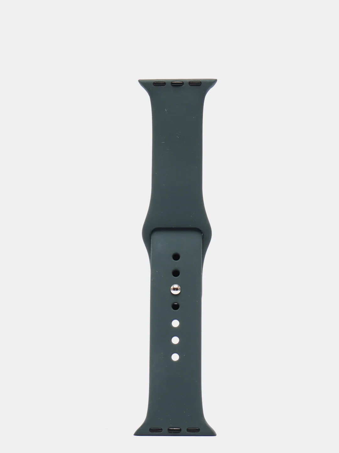 Тёмно-зелёный силиконовый ремешок для Apple Watch X22 PRO М36 М16 М26 Х7 38/40/42/44