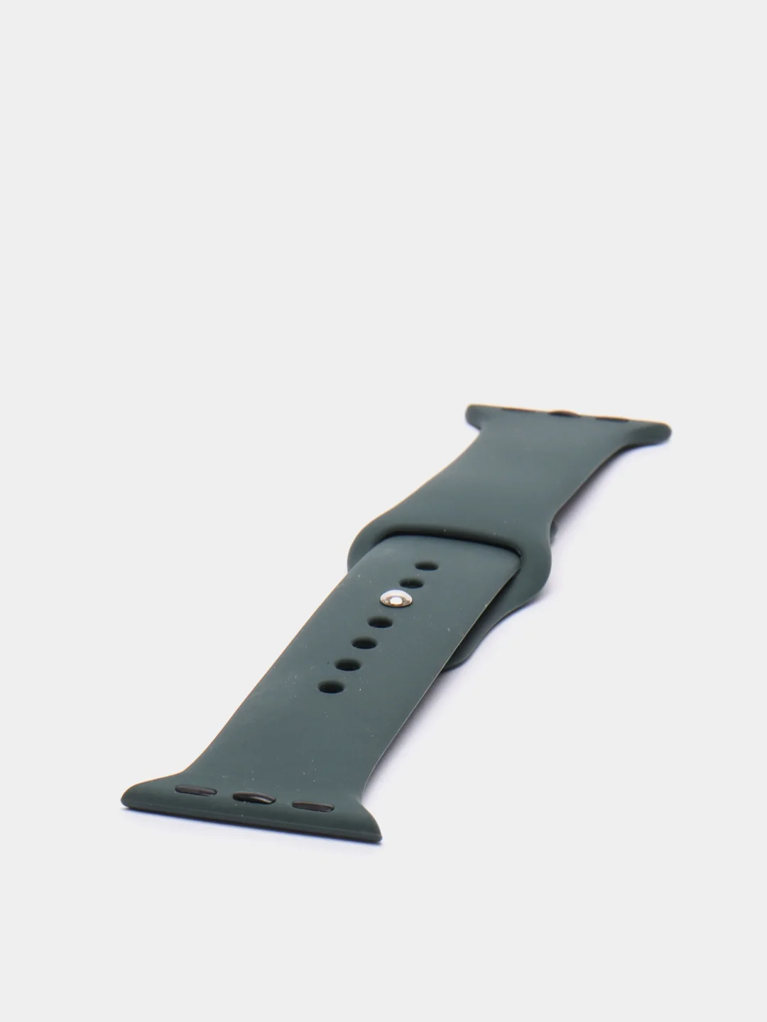 Тёмно-зелёный силиконовый ремешок для Apple Watch X22 PRO М36 М16 М26 Х7 38/40/42/44