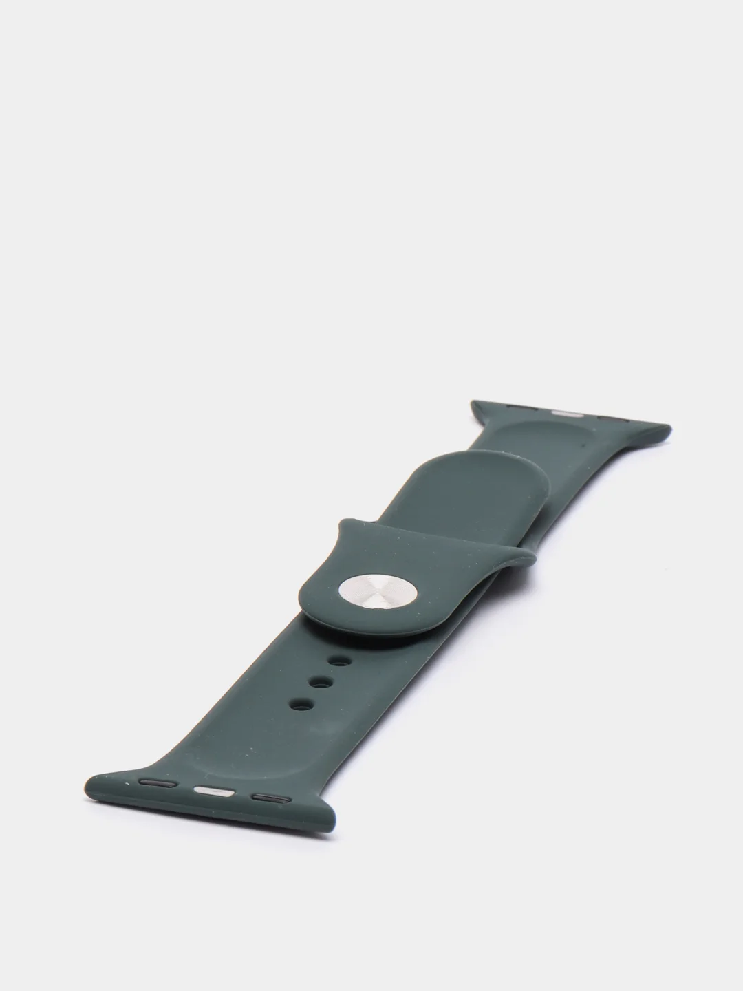 Тёмно-зелёный силиконовый ремешок для Apple Watch X22 PRO М36 М16 М26 Х7 38/40/42/44