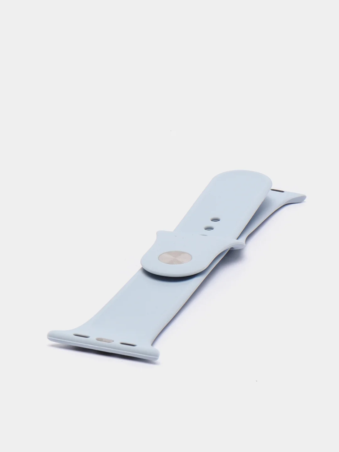 Небесно-голубой силиконовый ремешок для Apple Watch X22 PRO М36 М16 М26 Х7 38/40/42/44