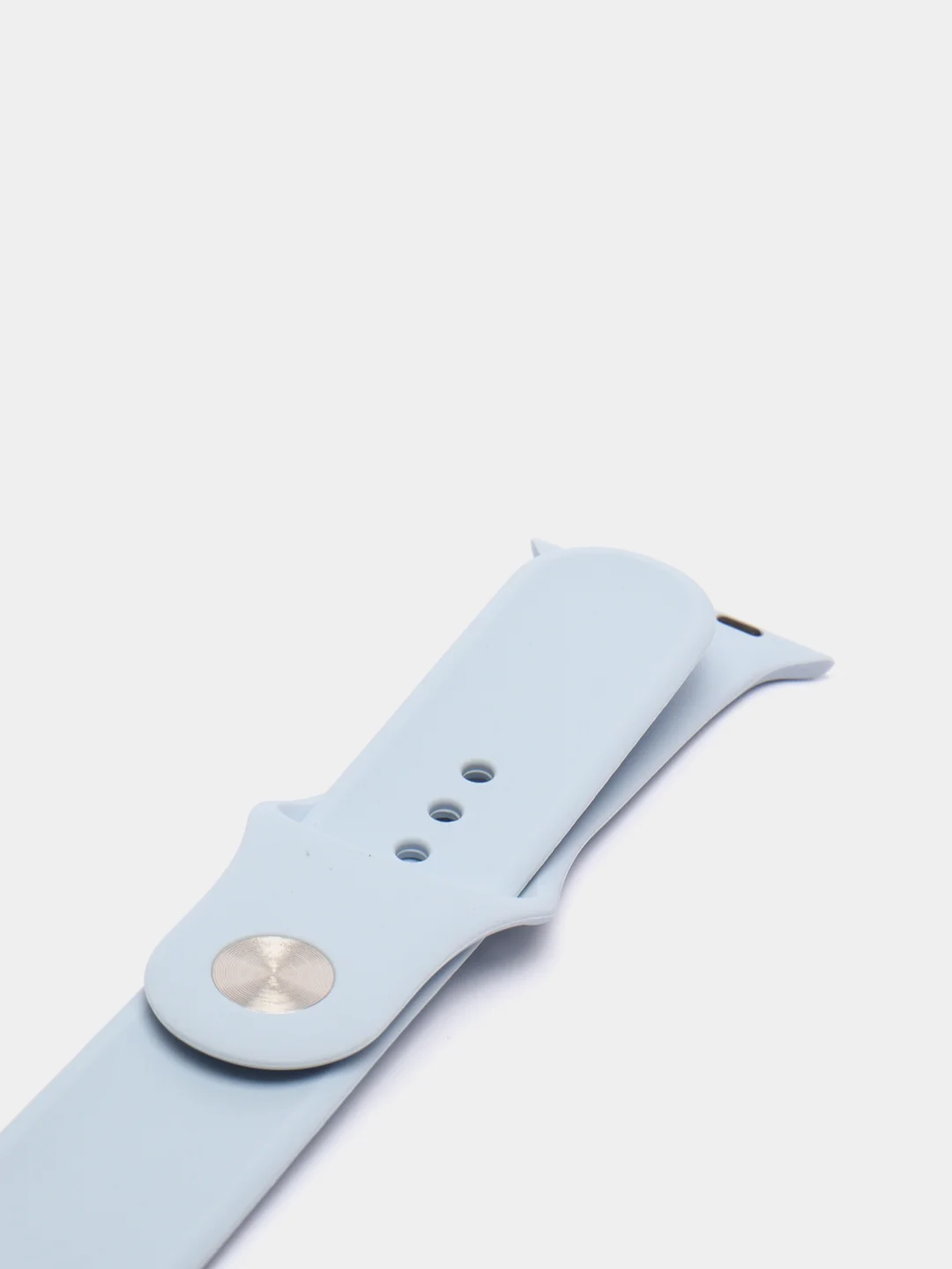 Небесно-голубой силиконовый ремешок для Apple Watch X22 PRO М36 М16 М26 Х7 38/40/42/44