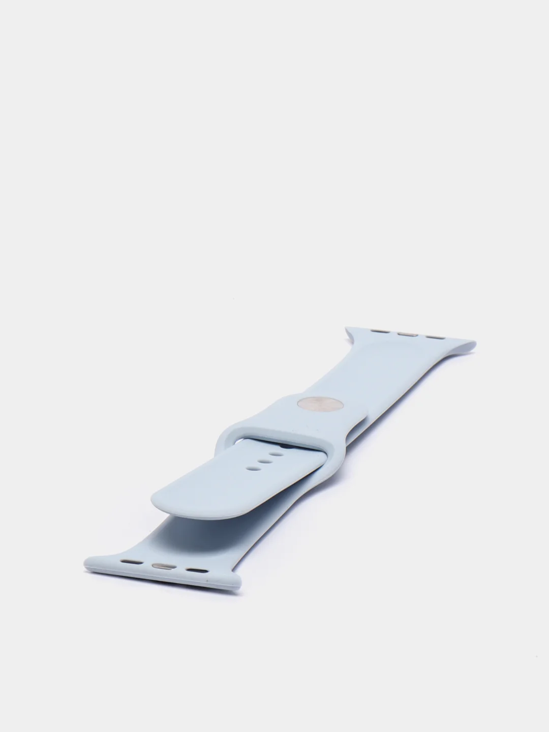 Небесно-голубой силиконовый ремешок для Apple Watch X22 PRO М36 М16 М26 Х7 38/40/42/44