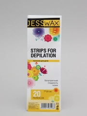 Полоски для депиляции Jesswax, белые