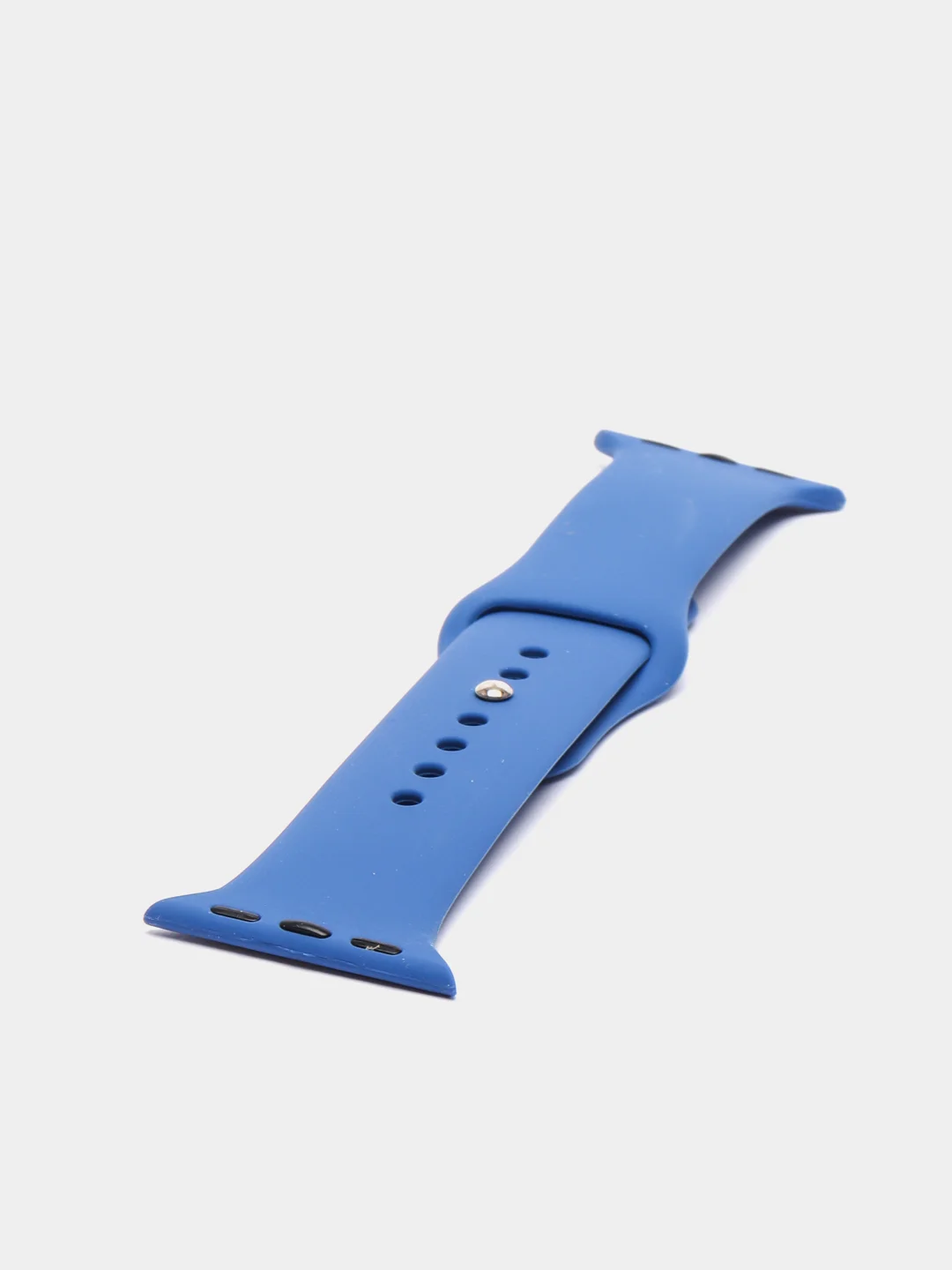 Синий силиконовый ремешок для Apple Watch X22 PRO М36 М16 М26 Х7 38/40/42/44