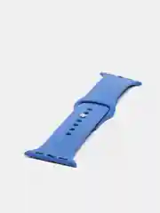 Синий силиконовый ремешок для Apple Watch X22 PRO М36 М16 М26 Х7 38/40/42/44