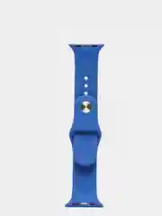 Синий силиконовый ремешок для Apple Watch X22 PRO М36 М16 М26 Х7 38/40/42/44