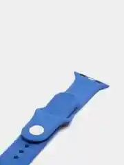 Синий силиконовый ремешок для Apple Watch X22 PRO М36 М16 М26 Х7 38/40/42/44