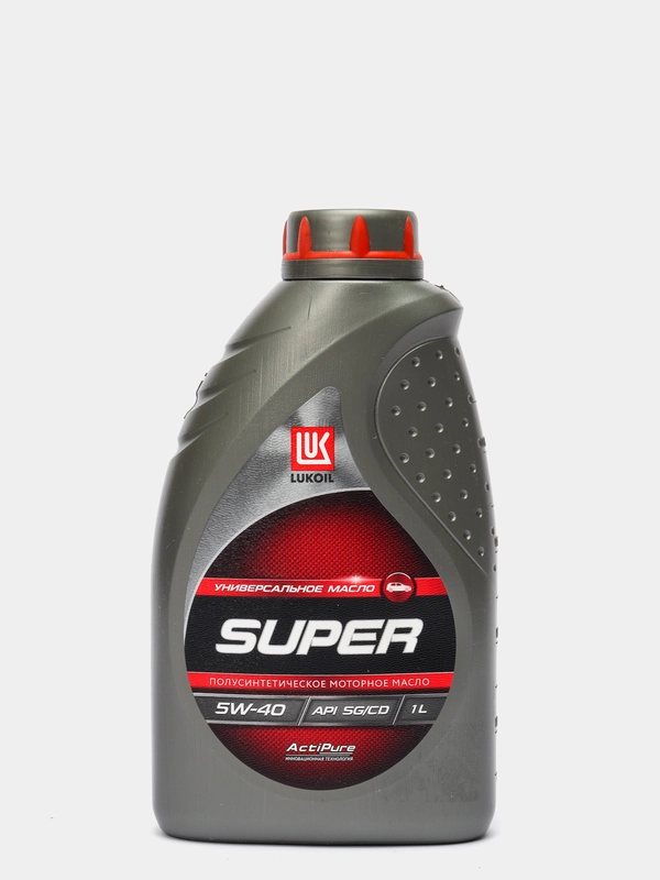 Моторное масло Лукойл / Lukoil Супер 5W-40 API SG/CD. Полусинтетическое. 1 л