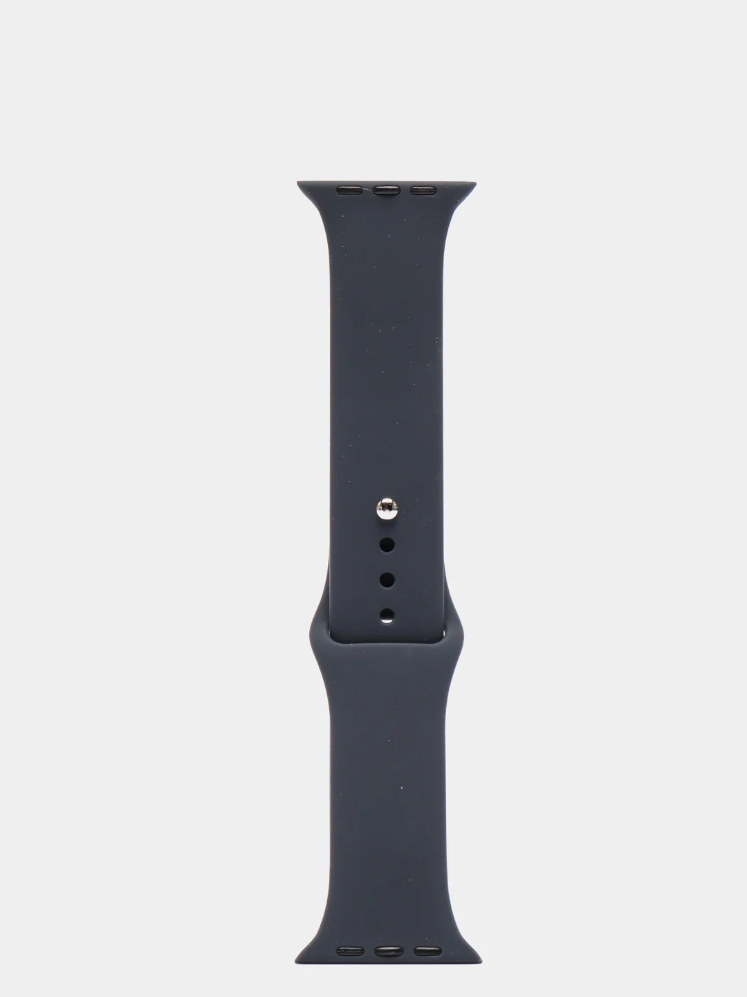 Тёмно-серый силиконовый ремешок для Apple Watch X22 PRO М36 М16 М26 Х7 38/40/42/44