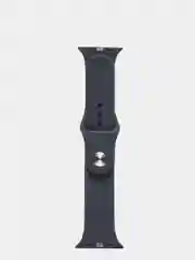 Тёмно-серый силиконовый ремешок для Apple Watch X22 PRO М36 М16 М26 Х7 38/40/42/44