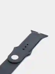 Тёмно-серый силиконовый ремешок для Apple Watch X22 PRO М36 М16 М26 Х7 38/40/42/44