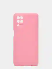 Розовый чехол цветной матовый на Samsung Galaxy A12 / Samsung Galaxy M12