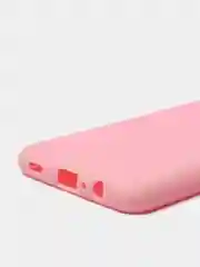 Розовый чехол цветной матовый на Samsung Galaxy A12 / Samsung Galaxy M12