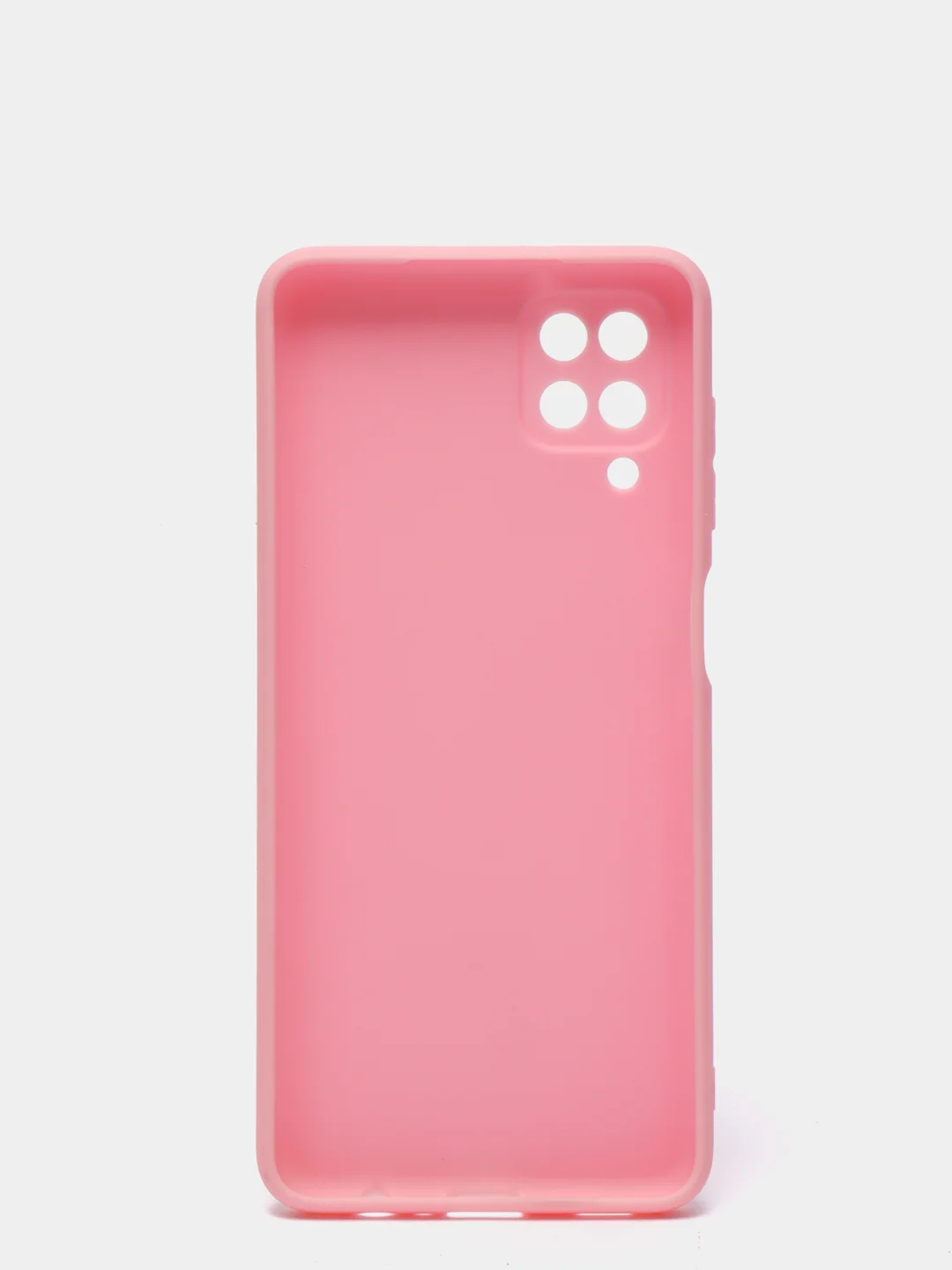 Розовый чехол цветной матовый на Samsung Galaxy A12 / Samsung Galaxy M12