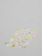 Бежевый мультяшные детские наклейки