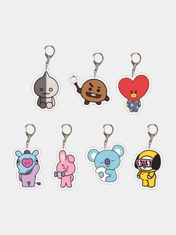Брелок акриловый K-POP BT21
